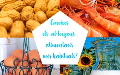 Coneixes els al•lèrgens alimentaris més habituals?